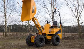 Mini dumper hire in Wandsworth for site material transport and groundworks